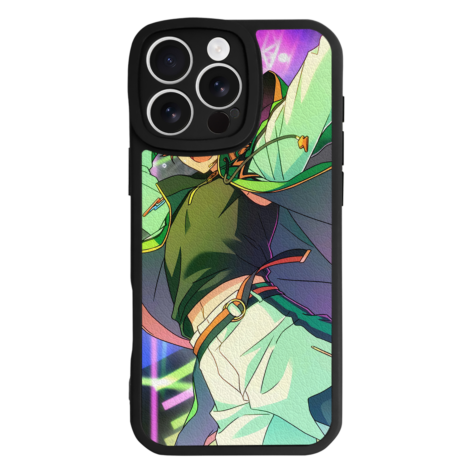 （画像用） あんさんぶるスターズ! Ensemble Stars 【iPhone 16シリーズ対応】シリコンスマホケース（レザー調） 材質：シリコン